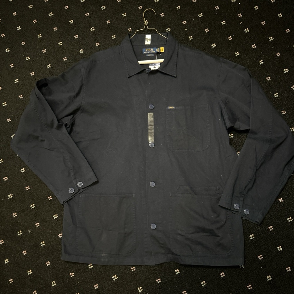 Ralph Lauren Men's Navy Shirt Jacket
